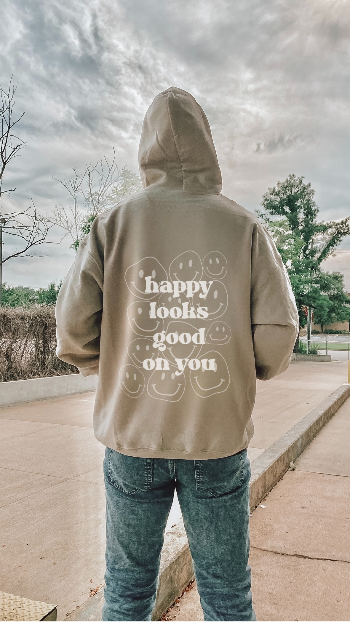 Happy Looks Good on You Hoodie - Unisex