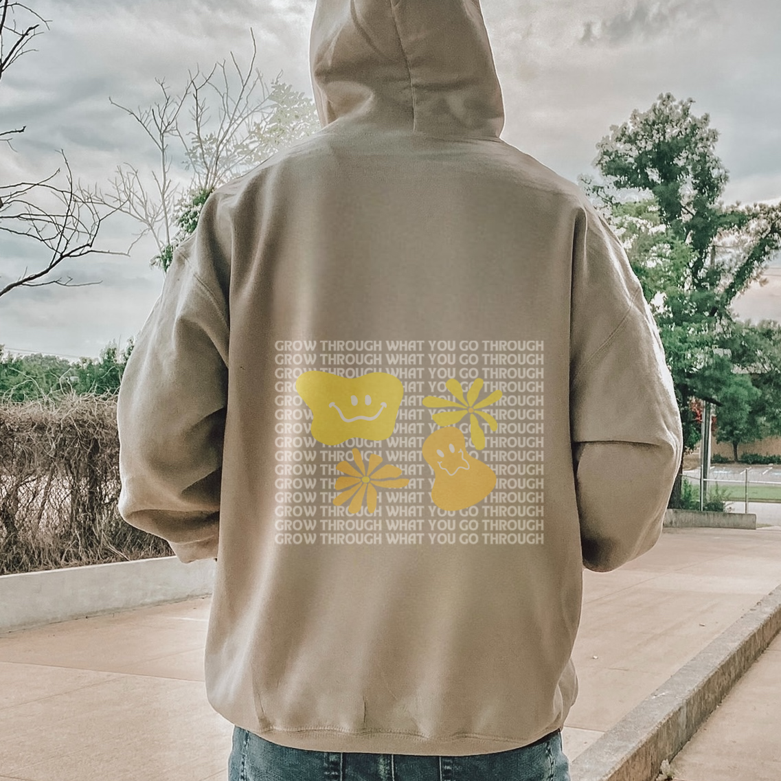 Grow Through What You Go Through Hoodie - Unisex