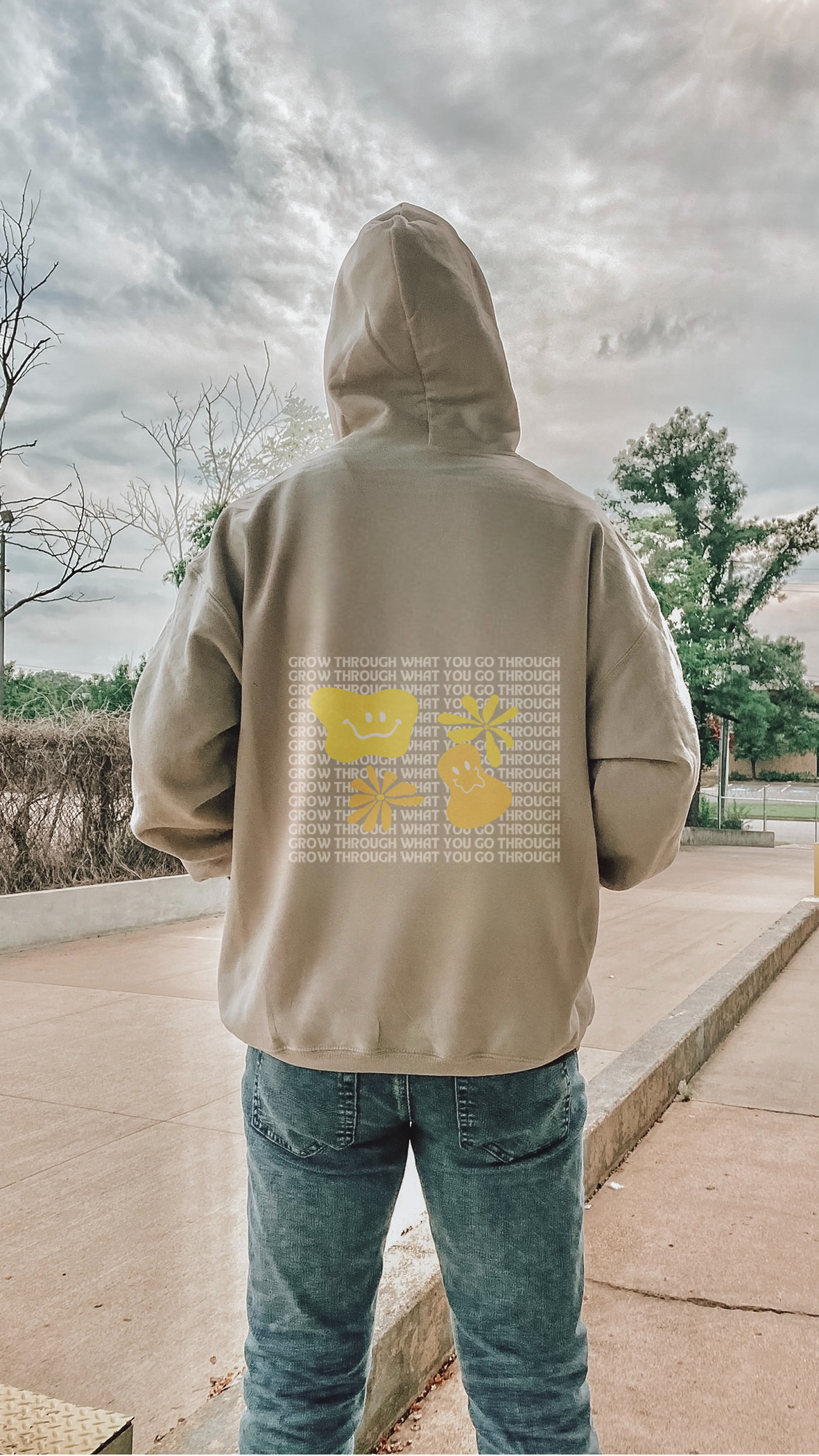 Grow Through What You Go Through Hoodie - Unisex