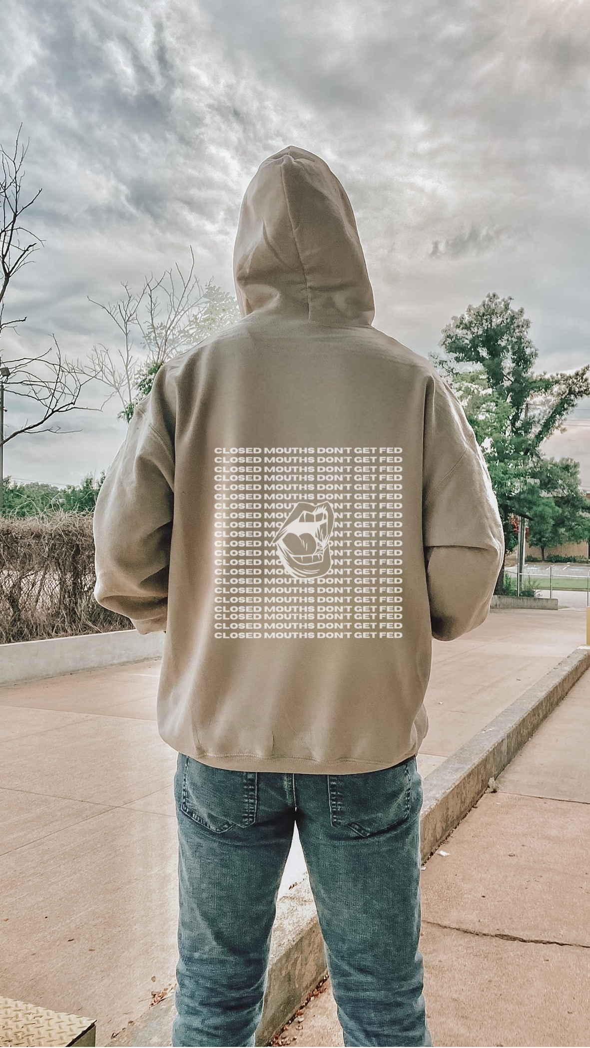 Closed Mouths Don't Get Fed Hoodie - Unisex