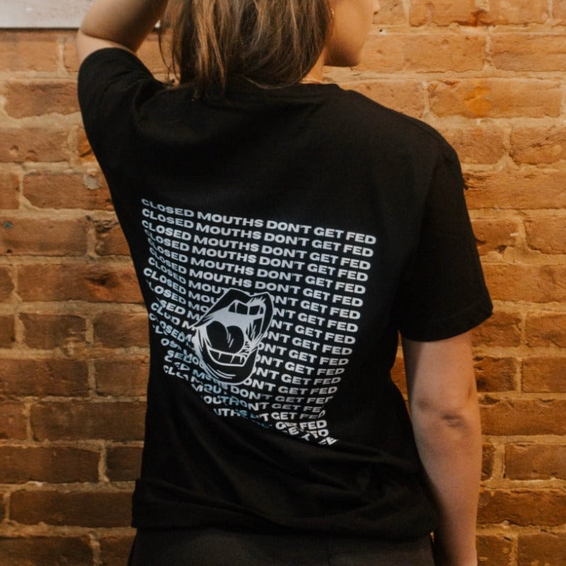 Closed Mouths Don't Get Fed Long Sleeve - Unisex