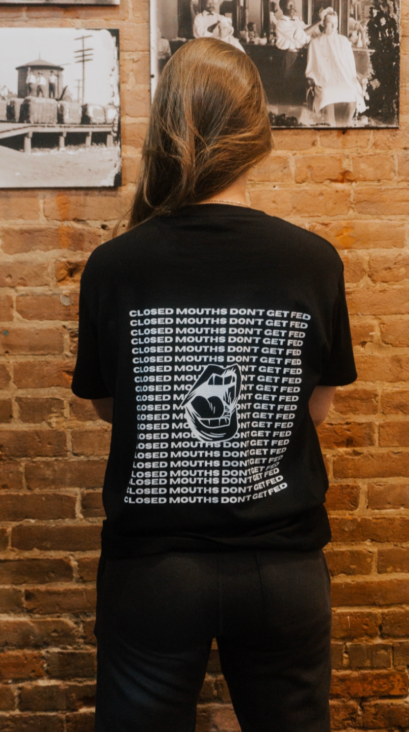 Closed Mouths Don't Get Fed Long Sleeve - Unisex