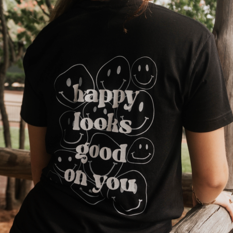 Happy Looks Good On You Long Sleeve - Unisex