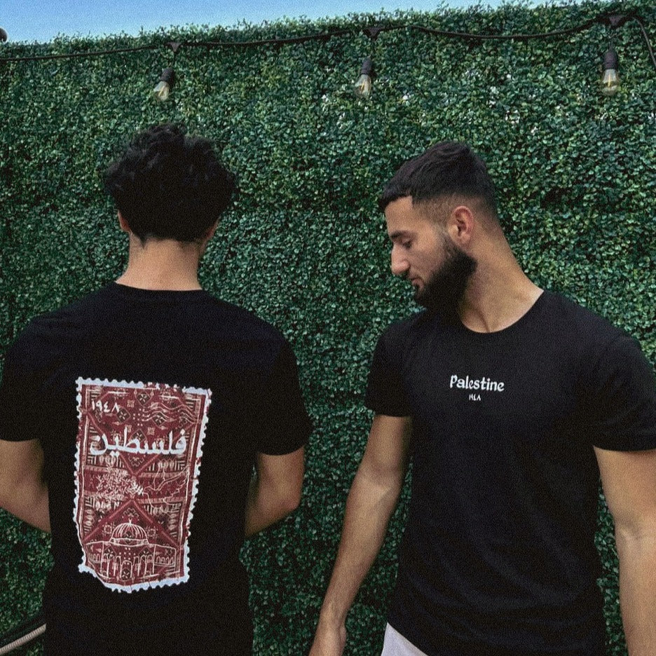 Palestine Red Stamp T-Shirt - Unisex