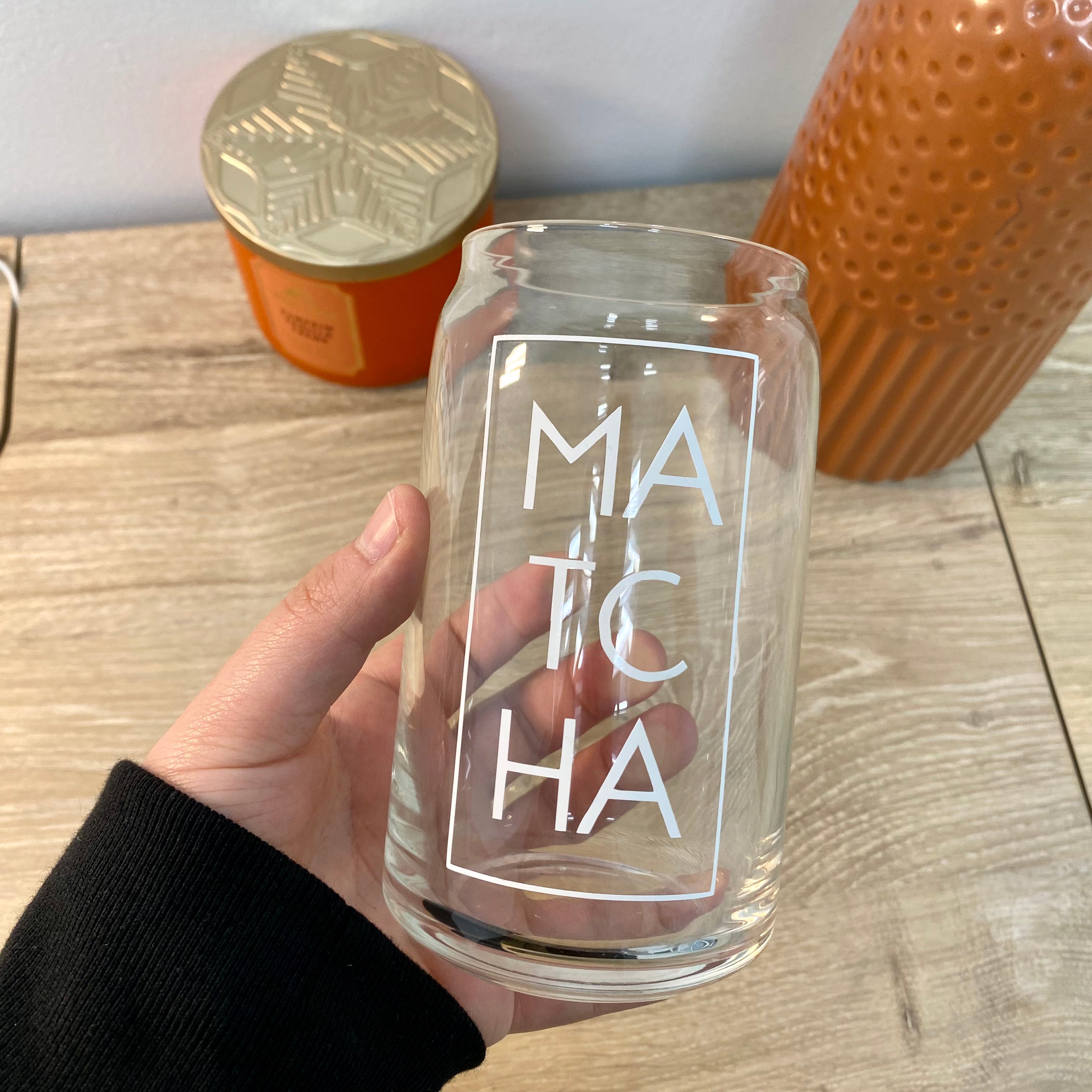 Matcha Glass Can - Iced Matcha Cup