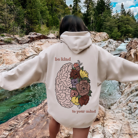 Be Kind to Your Mind Hoodie - Unisex