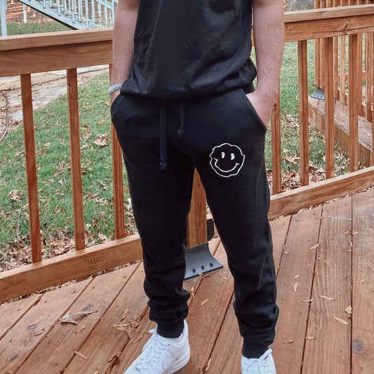 Distorted Smile Sweatpants - Unisex