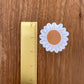 Terracotta watercolor sun sticker | weatherproof die-cut stickers |  2x2”