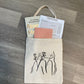 Female Line Art Tote Bag | 13 x 15 Tote bag | Custome tote bags | Line art tote bags | feminine tote bag canvas